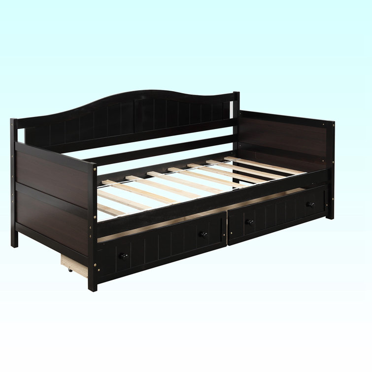 Aprilia twin deals daybed with drawers